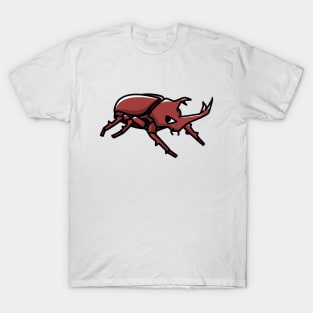 Rhino Beetle Design T-Shirt